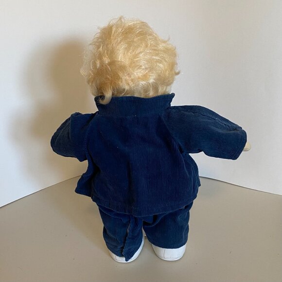 VTG 1985 Mattel My Child Doll Blonde Hair Blue Gray Eyes with Clothes, Shoes - Picture 3 of 13
